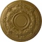 Ekena Millwork Darnay Ceiling Medallion (Fits Canopies up to 7 1/4"), Hand-Painted Gold, 29 1/4"OD x 2"P CM29DAGLS - alternate 1